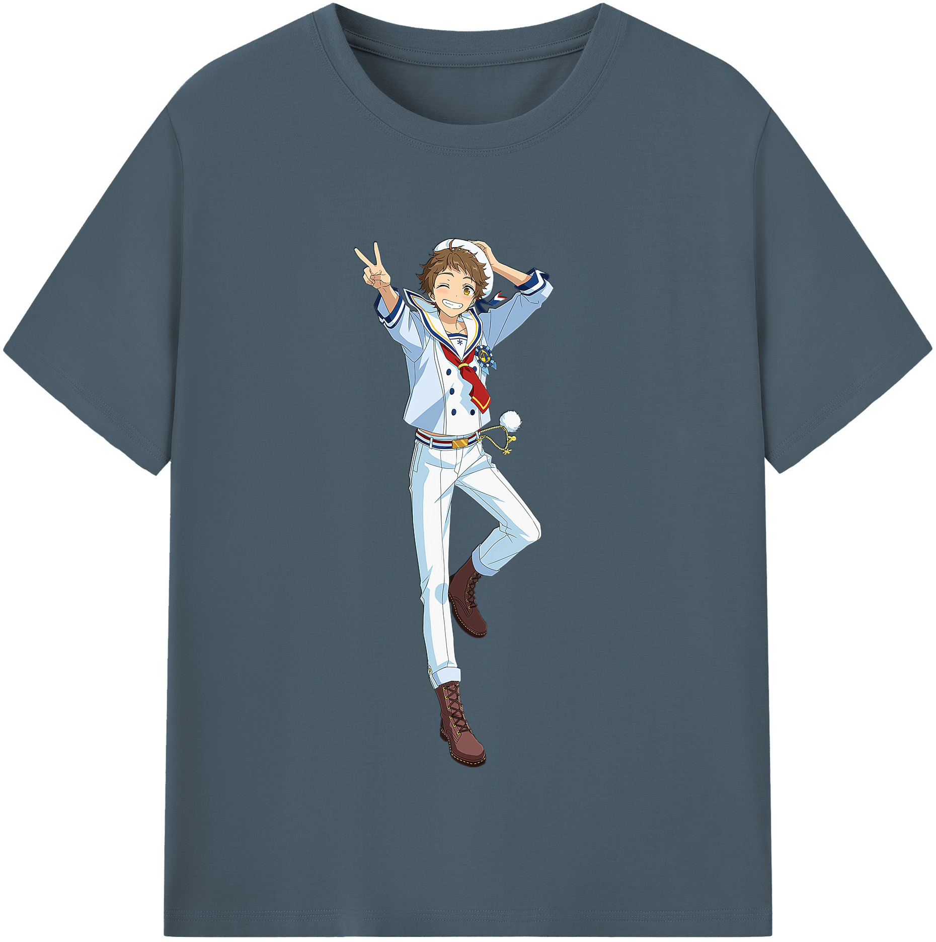 （画像用） あんさんぶるスターズ! Ensemble Stars 綿100％半袖Tシャツ（フロントプリント）